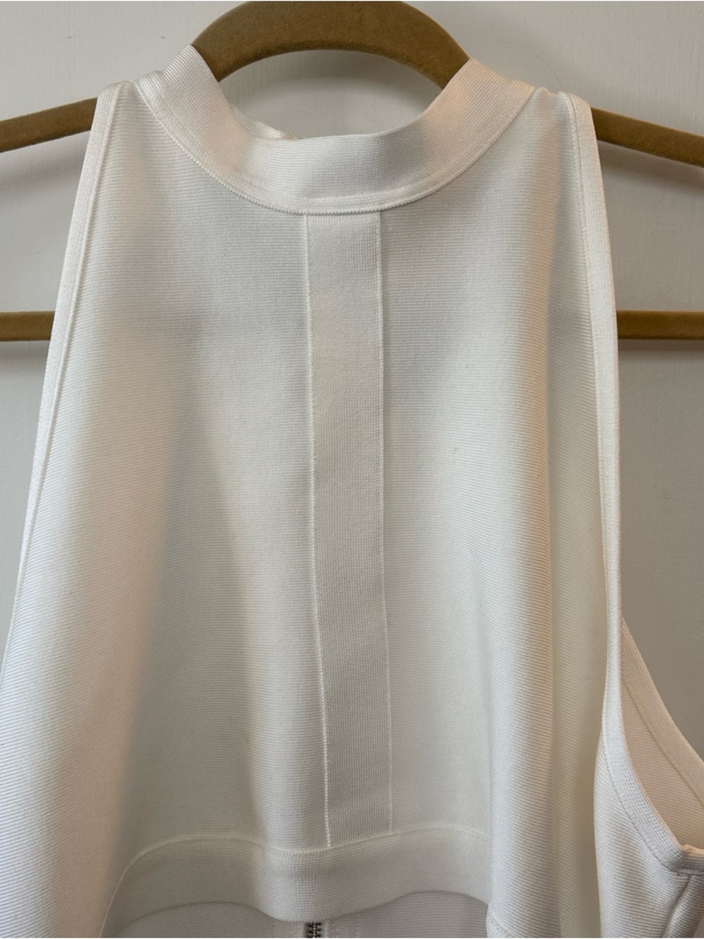 NWT Herve Leger Bandage Forever 21  Cut Out White Tight Wiggle Dress Size XL - Picture 5 of 11